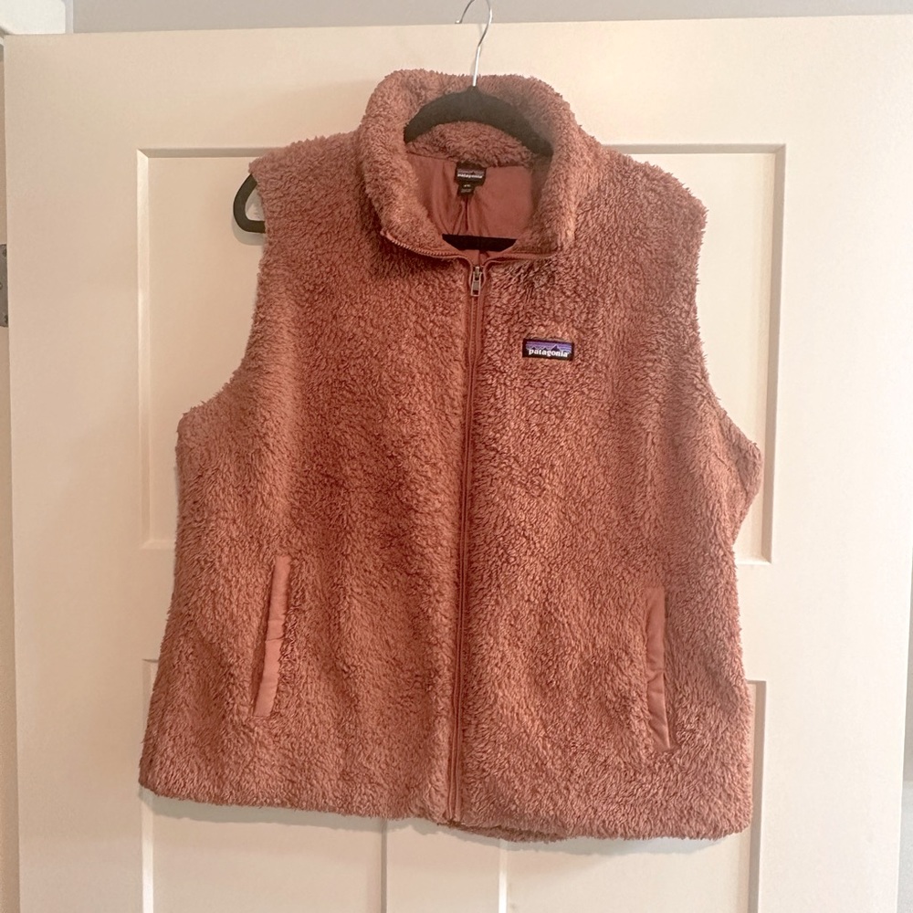 Patagonia Los Gatos Century Pink Fleece vest